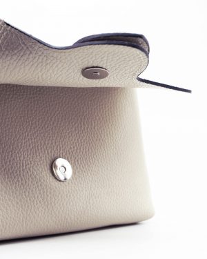 Leather Plaid Bag