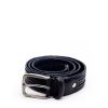 Leather Coffee Belt Handmade In Italy