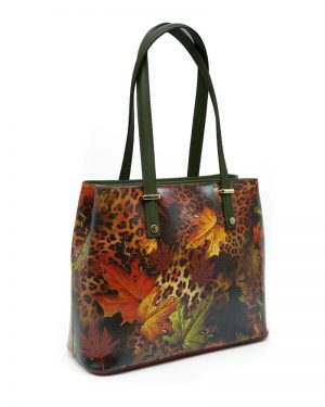 Leather Bag Terva Embroidery