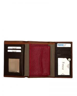 Leather Forest Wallet