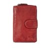 δερμάτινο γυναικείο πορτοφόλι vintage κόκκινο