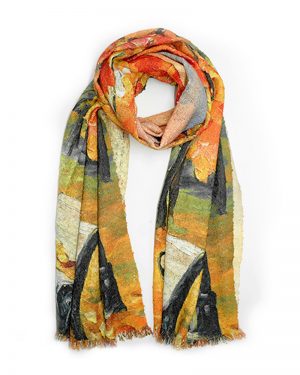 Scarf From Double Sided Viscose
