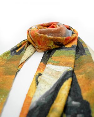 Scarf From Double Sided Viscose