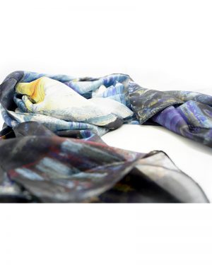 Silk Scarf Quot Starry Night Quot Of Van Gogh