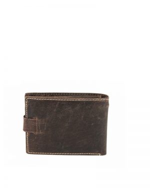 Men 039 S Leather Wallet With Medium Sized Button