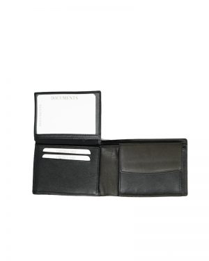 Luxus Dark Brown Leather Wallet