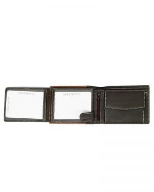 Luxus Gray Leather Wallet