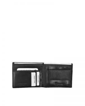 Luxus Black Leather Wallet