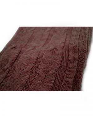 Scarf Knitted Bordeaux