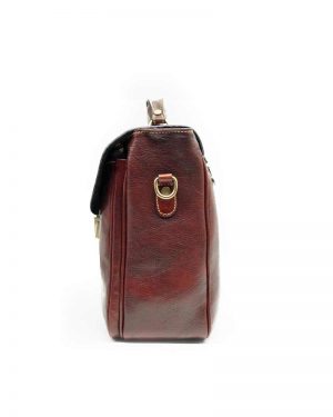 Leather Briefcase Coffee