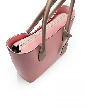 Leather Women 039 S Shoulder Bag Pink