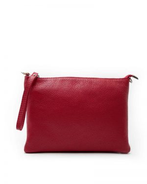Leather Women 039 S Handbag Red