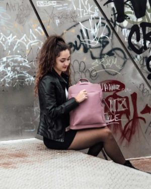 Leather Women Backpack Amp Border Shoulder Bag