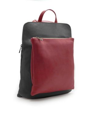 Leather Women Backpack Amp Shoulder Bag In Beige Coffee