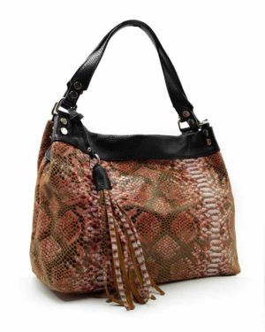 Women 039 S Leather Shoulder Bag Hare Black