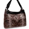 Women 039 S Leather Shoulder Bag Hare Black