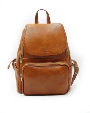 Women 039 S Leather Backpack Dark Coffee