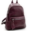 Lila Leather Backpack Shoulder Bag Women